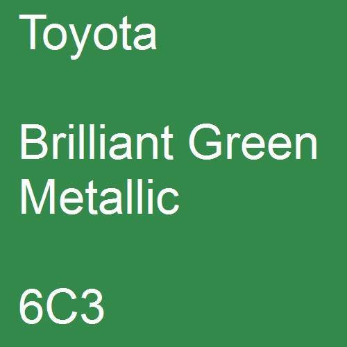 Toyota, Brilliant Green Metallic, 6C3.